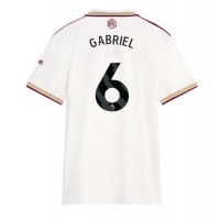 Stroje piłkarskie Arsenal Gabriel Magalhaes #6 Koszulka Trzeciej dla damskie 2025-26 Krótki Rękaw